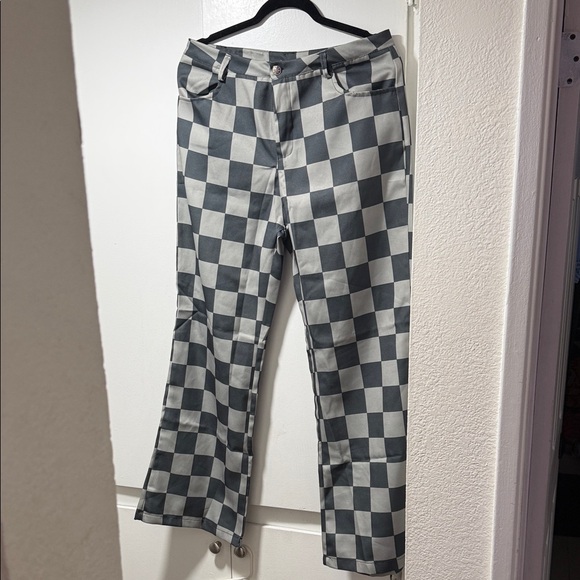 Amazon Other - Amazon Men's Black and White Checkered Pants